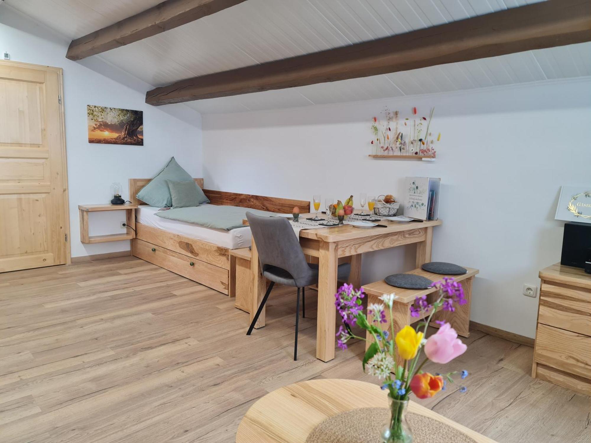 Ferienwohnung Wiesenhof Neuhof an der Zenn Eksteriør bilde