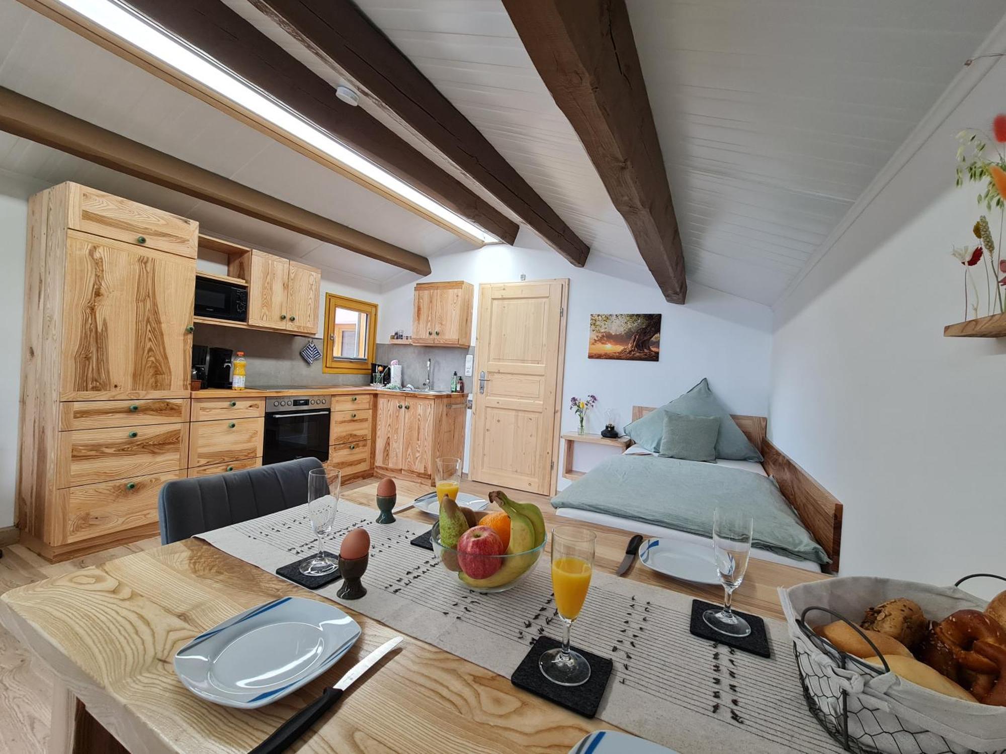 Ferienwohnung Wiesenhof Neuhof an der Zenn Eksteriør bilde